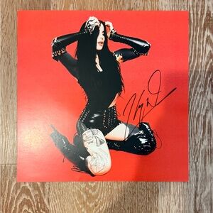 Kat Von D signed My Side Of The Mountain album cover print photo
New condition